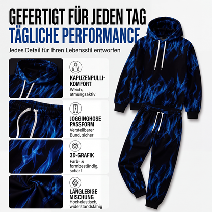 👕 50% Rabatt | Lässiger Komfort & markanter Style – Herren Hoodie-Set