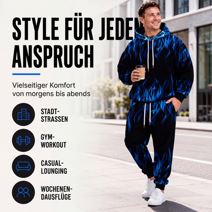 👕 50% Rabatt | Lässiger Komfort & markanter Style – Herren Hoodie-Set