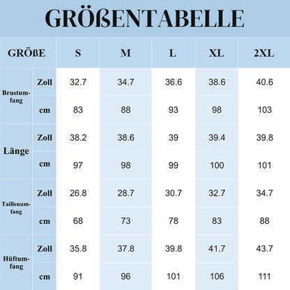 📢📢50%Rabatt!!!🎉✨Damen figurbetontes Jeanskleid mit U-Ausschnitt