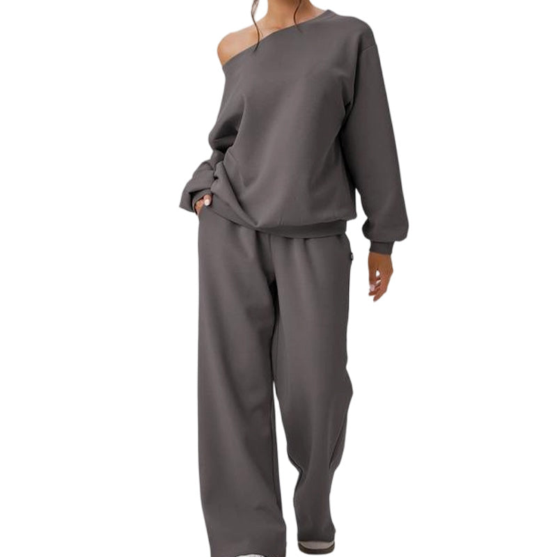 📢📢50% Rabatt!!! 🎉✨ Zweiteiliges Set für Damen: Sweatshirt & Jogginghose – Lässiges 2-teiliges Set aus Sweatshirt und Jogginghose – perfekt für einen bequemen Look im Alltag, beim Sport & in der Freizeit. Jetzt -50%!
