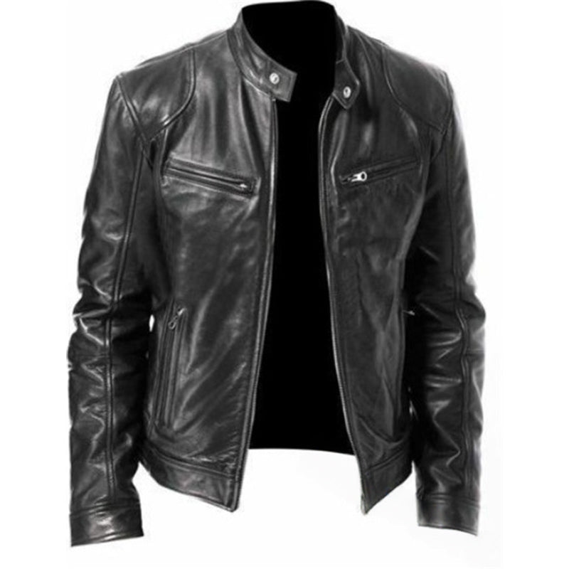 📢📢50%Rabatt!!!🎉✨Modische Jacke mit Reißverschluss und Stehkragen für Herren