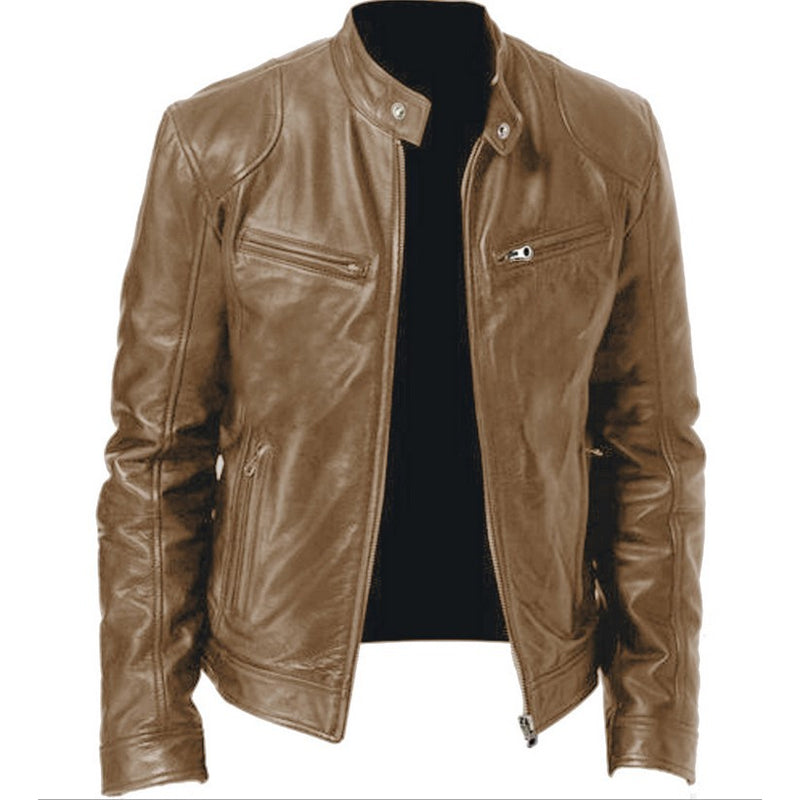 📢📢50%Rabatt!!!🎉✨Modische Jacke mit Reißverschluss und Stehkragen für Herren
