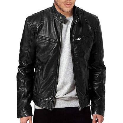 📢📢50%Rabatt!!!🎉✨Modische Jacke mit Reißverschluss und Stehkragen für Herren