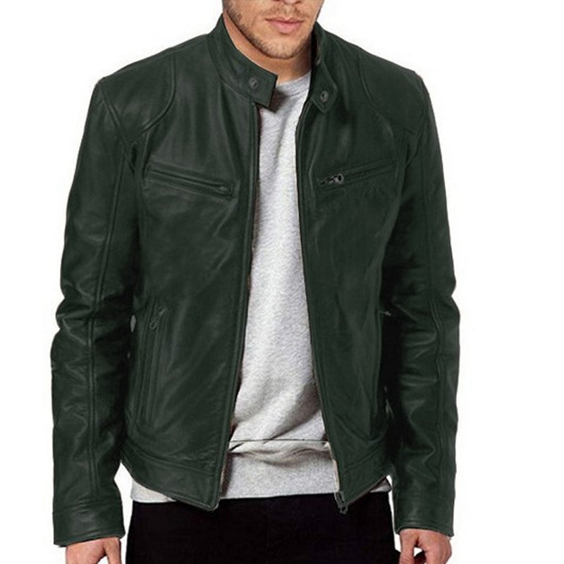 📢📢50%Rabatt!!!🎉✨Modische Jacke mit Reißverschluss und Stehkragen für Herren