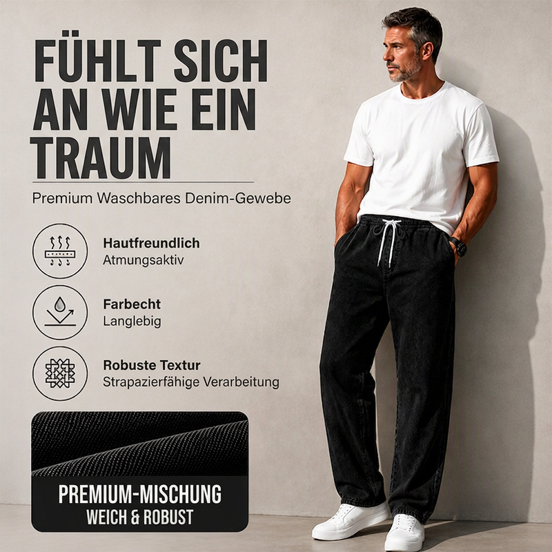 📢📢50%Rabatt!!!🎉✨Lockere gerade Jeans für Herren