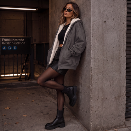 🔥 50% Rabatt | Kuschelige Wärme ohne einengendes Layering – Damen Kapuzenjacke