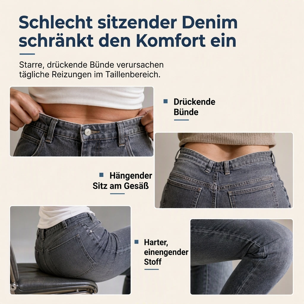 📢🎉50%Rabatt!!!🛍️✨Retro-Weitbeinjeans für Damen