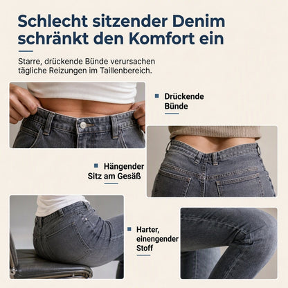 📢🎉50%Rabatt!!!🛍️✨Retro-Weitbeinjeans für Damen
