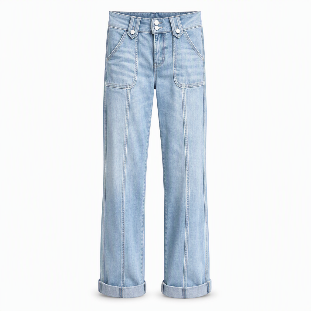 📢🎉50%Rabatt!!!🛍️✨Retro-Weitbeinjeans für Damen