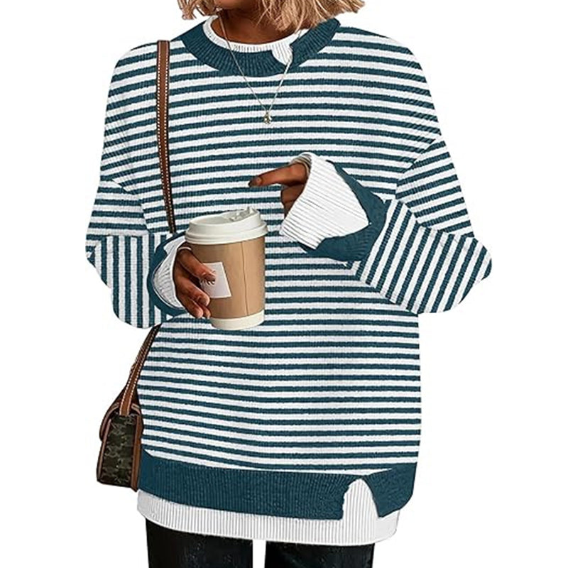 🔔 Letzte 100 Stück – solange der Vorrat reicht! Zweiteiliger Damen-Strickpullover im Fake-Layer-Design