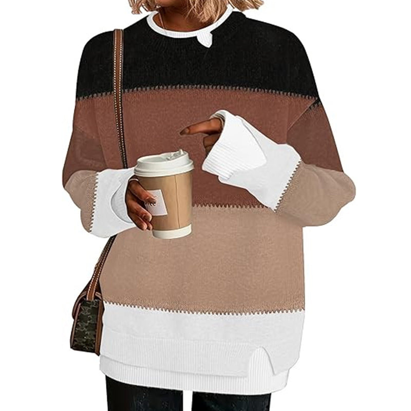🔔 Letzte 100 Stück – solange der Vorrat reicht! Zweiteiliger Damen-Strickpullover im Fake-Layer-Design