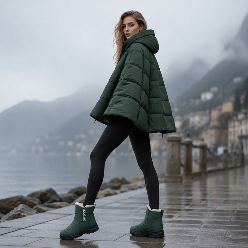📢📢50%Rabatt!!!🎉✨Wasserdichte, rutschfeste Schneestiefel für Damen
