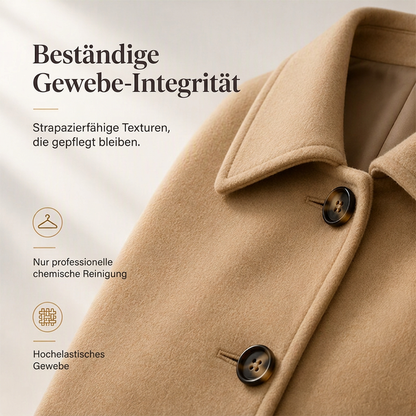 💎🧥 Neuheiten – Eleganter Wollmantel für Damen – warm und schick