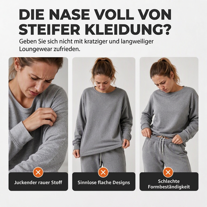📦 Täglich 500+ Pakete versendet – der Wahnsinn! Zweiteiliges Set aus lässigem Sweatshirt und Jogginghose für Damen