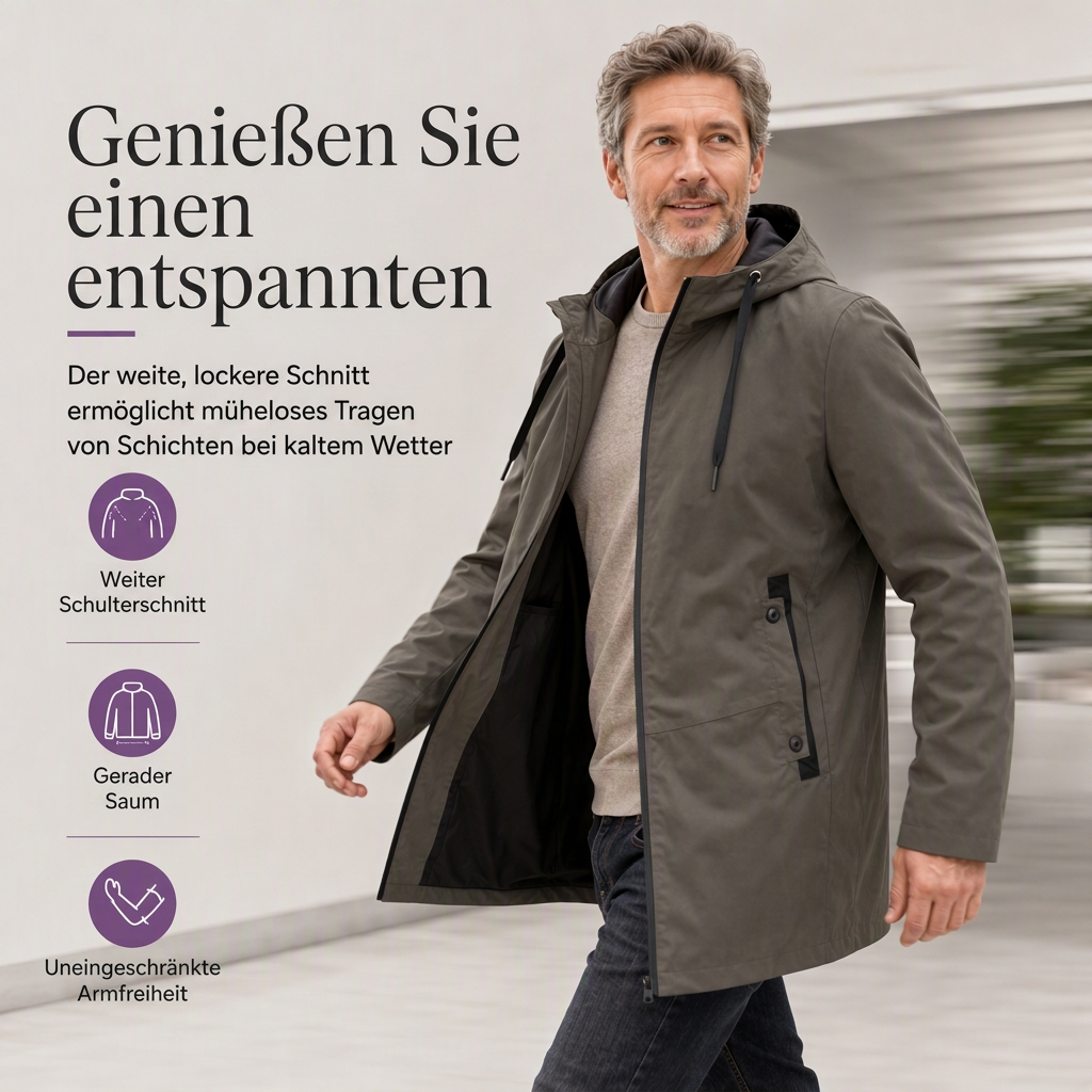 💎🧥 Neuheiten – Herren Windjacke – winddicht und atmungsaktiv