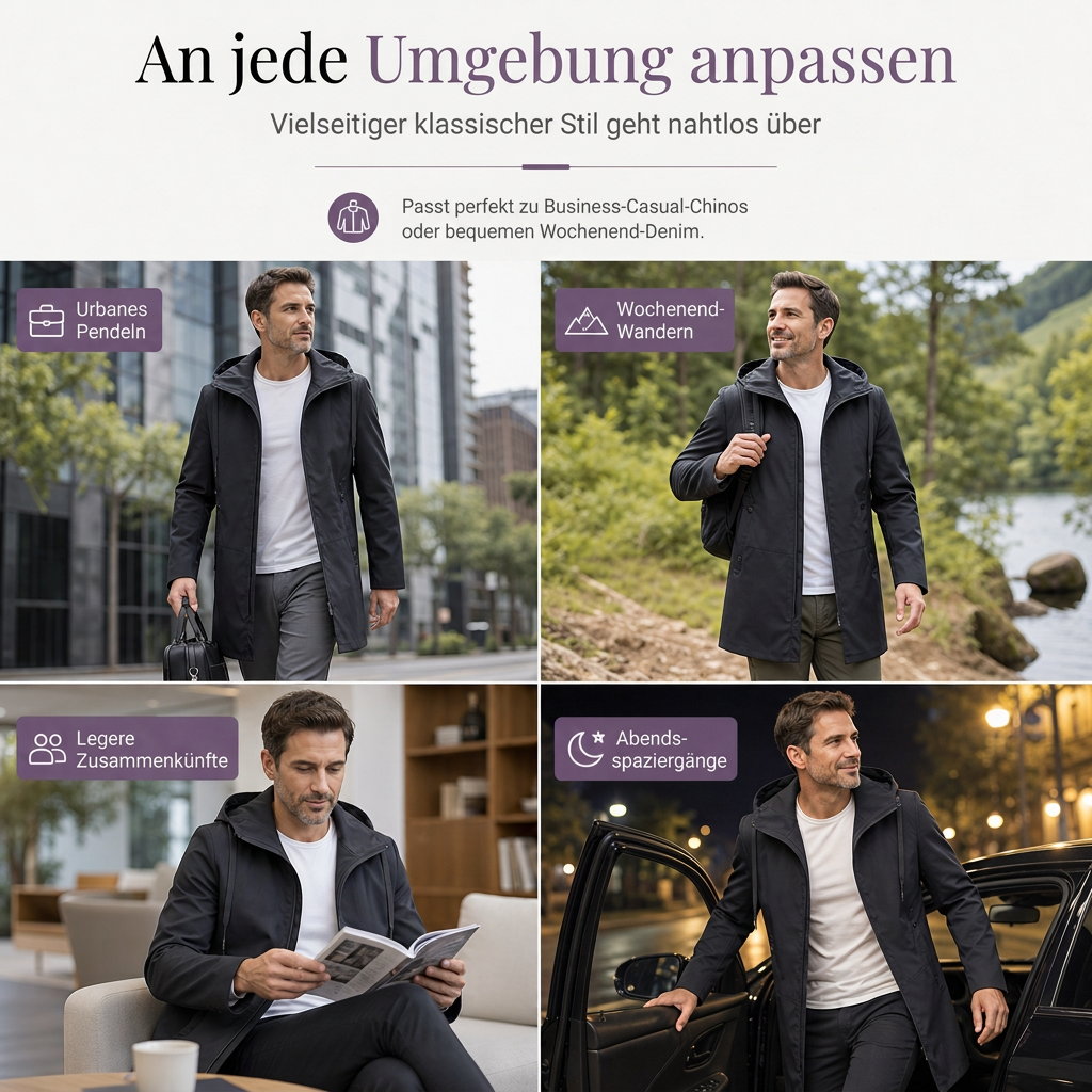 💎🧥 Neuheiten – Herren Windjacke – winddicht und atmungsaktiv