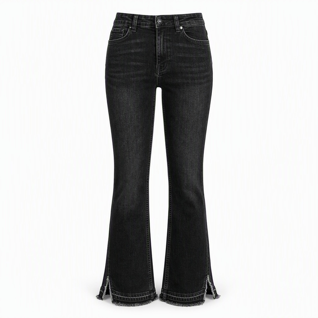 📢🎉50%Rabatt!!!🛍️✨Damen Retro Schlagjeans mit hoher Taille aus Denim