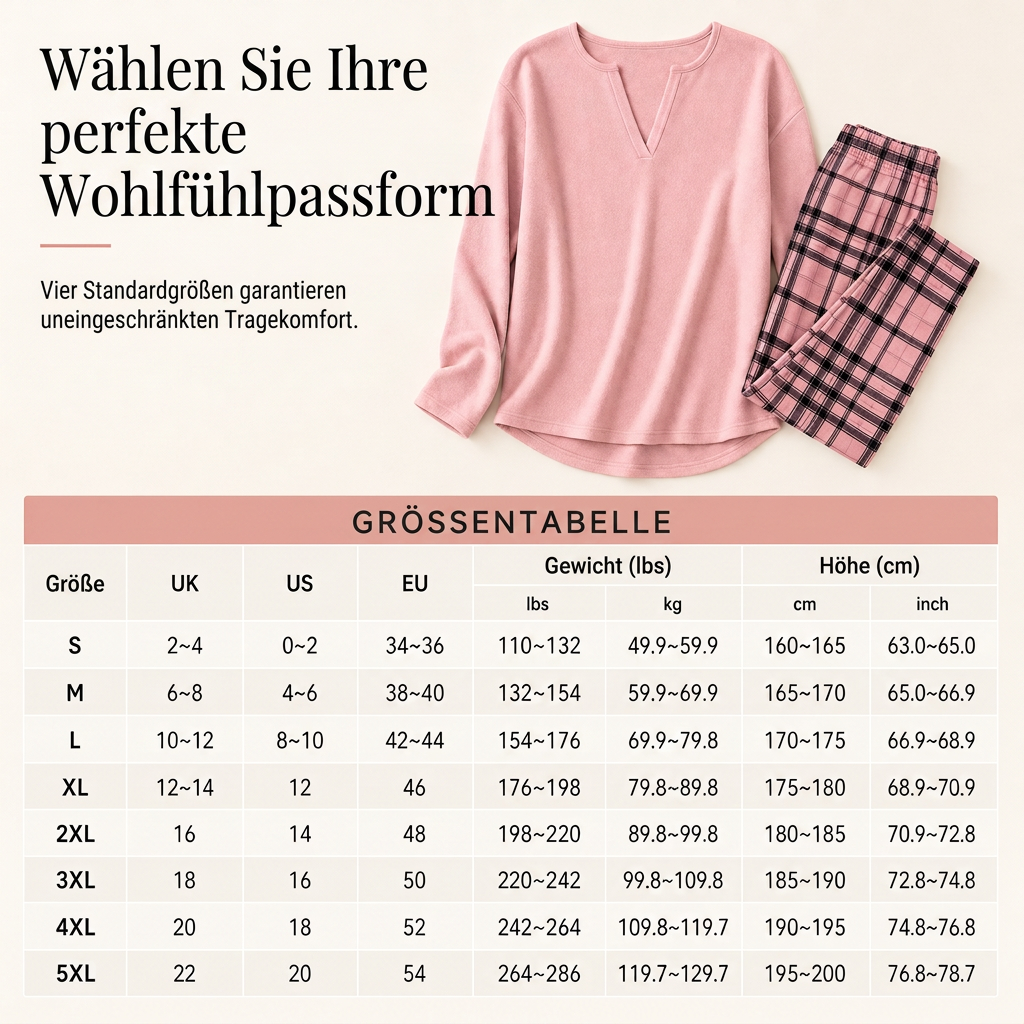 📢🎉50%Rabatt!!!🛍️✨Damen-Set aus Strickoberteil und karierten Leggings