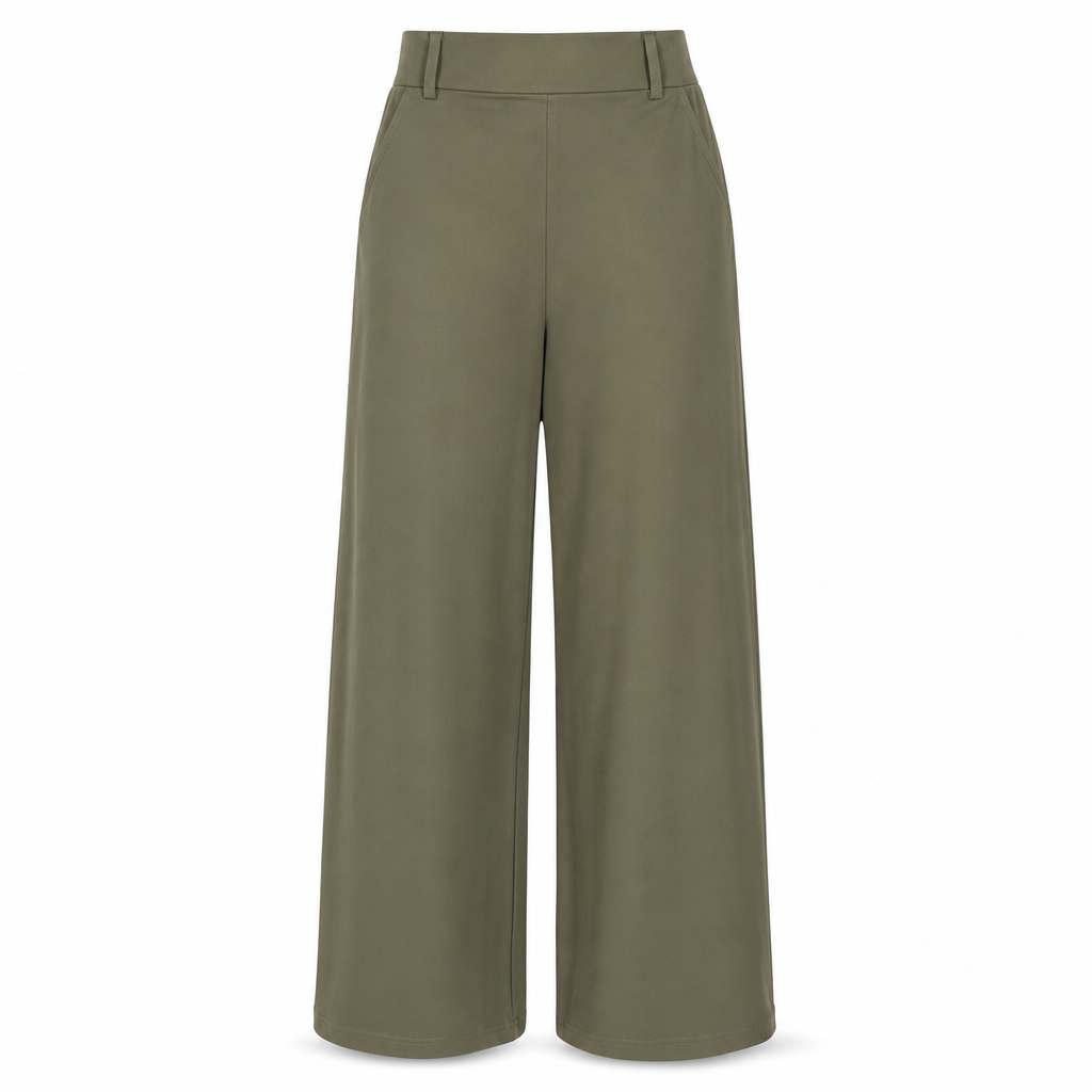 🔥Beliebtes Produkt ！✨Legere hochtaillierte weitbeinige Damen-Hosen mit figurfreundlichem Fall und fließender Qualität