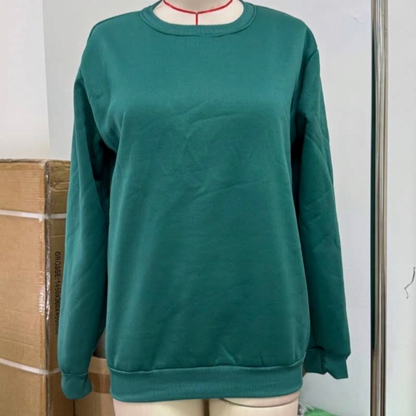 📢🎉50%Rabatt!!!🛍️✨Herren-Sweatshirt mit Fleecefutter und Rundhalsausschnitt