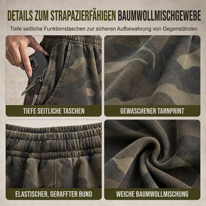 📢🎉50%Rabatt!!!🛍️✨Weite Vintage-Sweathose für Damen, gewaschenes Material