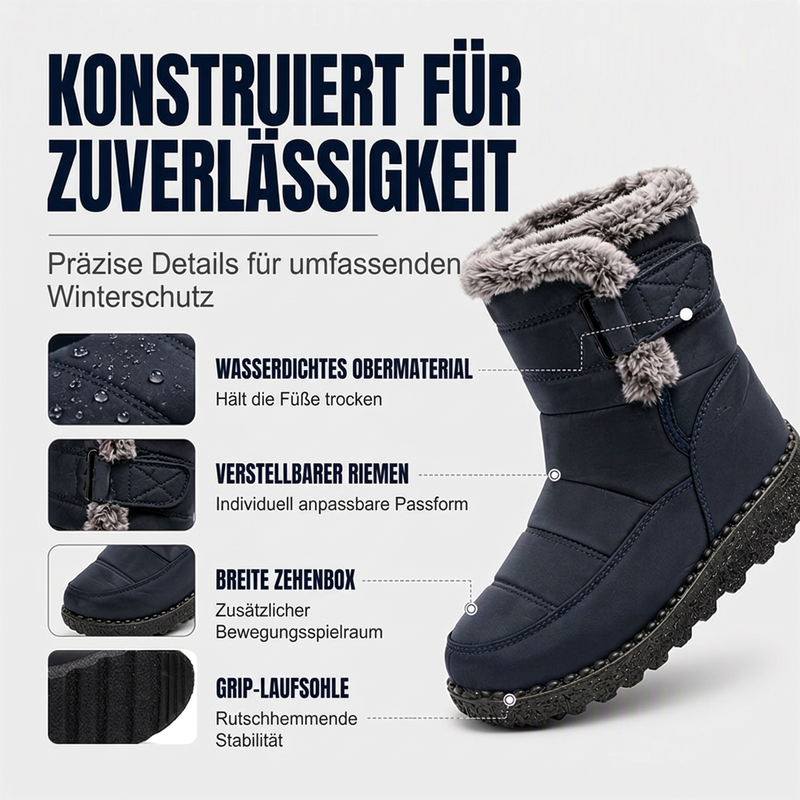 💥 Halber Preis 🎯 Rutschfeste warme Winter-Schneestiefel für Damen