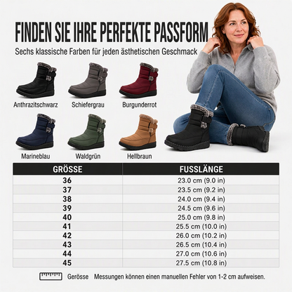 💥 Halber Preis 🎯 Rutschfeste warme Winter-Schneestiefel für Damen