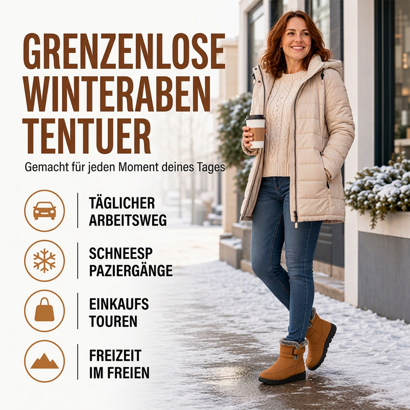 💥 Halber Preis 🎯 Rutschfeste warme Winter-Schneestiefel für Damen