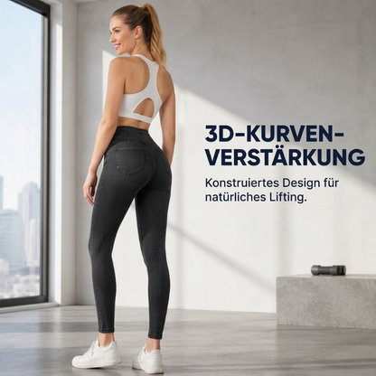 📢 Nur heute: 50% Rabatt 👖 Taillenhohe Schlankheitsjeans für Damen