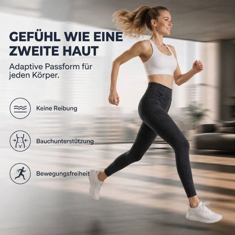 📢 Nur heute: 50% Rabatt 👖 Taillenhohe Schlankheitsjeans für Damen