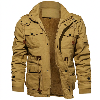 📢Gratis Versand! Solange der Vorrat reicht!📢 Wärmende Winterjacke für Herren mit abnehmbarer Kapuze