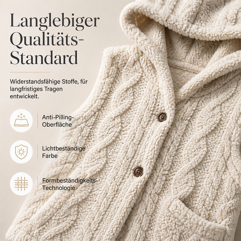📢🎉50%Rabatt!!!🛍️✨Gemütliche, warme Kapuzenweste für Damen