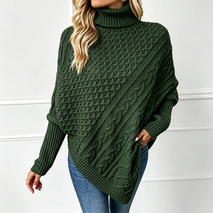 📢📢50%Rabatt!!!🎉✨Zopfpullover-Poncho für Damen