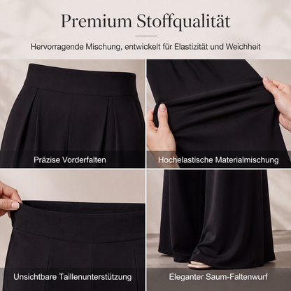 📢🎉50%Rabatt!!!🛍️✨Fließende hochtaillierte Weite Hose für Damen