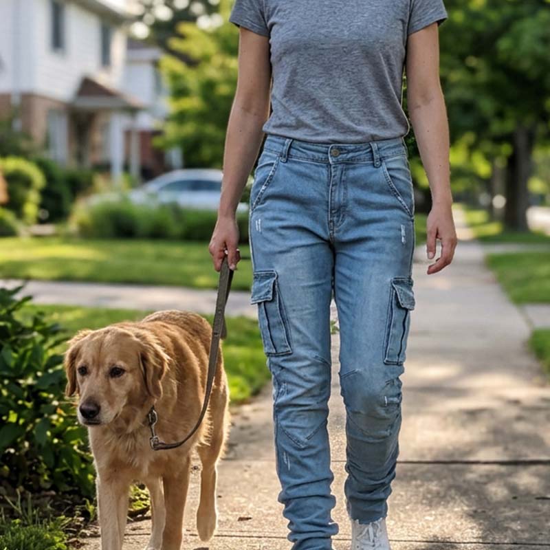 ⚡ Blitzdeal: 50% Rabatt 👖 Slim-Fit Jeans-Cargohosen