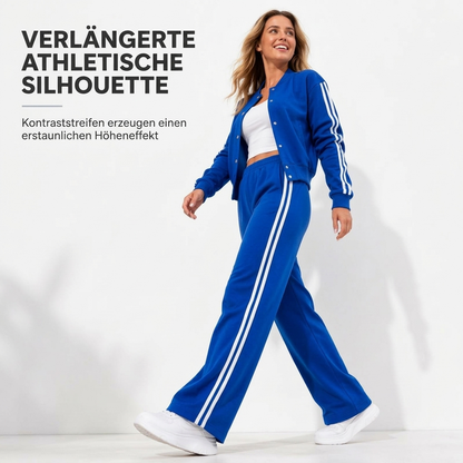 📢🎉50%Rabatt!!!🛍️✨Gestreiftes sportliches Loungewear-Set für Damen