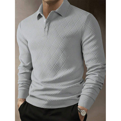 🌟 Der Look, den alle suchen – bei uns 50% günstiger! Strukturiertes, leichtes Langarm-Sweatshirt für Herren