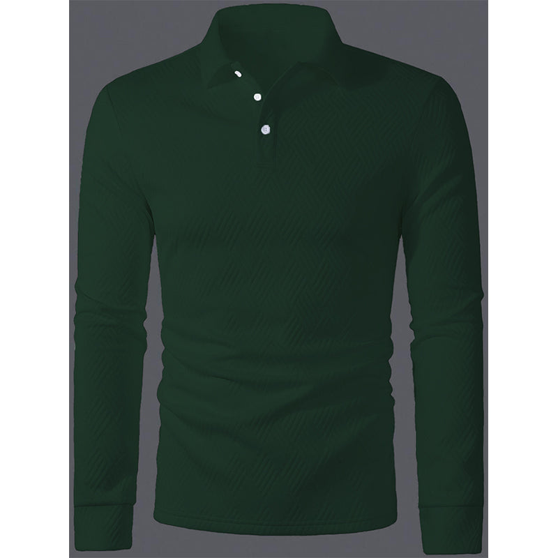 🌟 Der Look, den alle suchen – bei uns 50% günstiger! Strukturiertes, leichtes Langarm-Sweatshirt für Herren