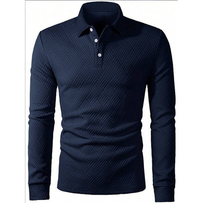 🌟 Der Look, den alle suchen – bei uns 50% günstiger! Strukturiertes, leichtes Langarm-Sweatshirt für Herren