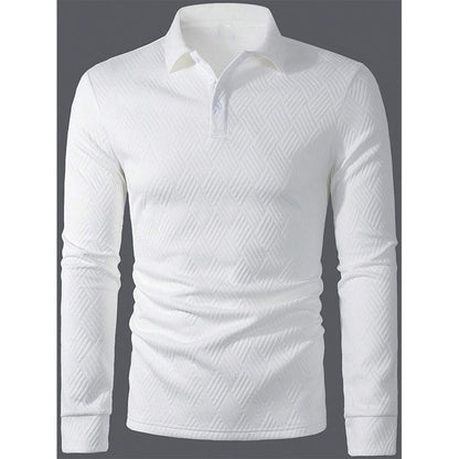 🌟 Der Look, den alle suchen – bei uns 50% günstiger! Strukturiertes, leichtes Langarm-Sweatshirt für Herren