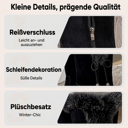 🙌 50% Wiederkaufquote – Qualität überzeugt! Warme, rutschfeste und abriebfeste Damen-Wadenstiefel