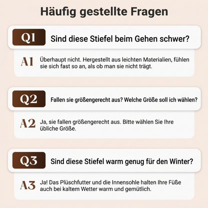 🙌 50% Wiederkaufquote – Qualität überzeugt! Warme, rutschfeste und abriebfeste Damen-Wadenstiefel