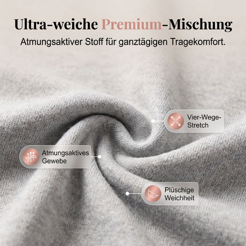 🔥Beliebtes Produkt ！✨Zweiteiliger, legere Trainingsanzug aus einfarbigem Stoff für Damen