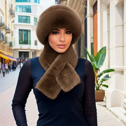 📦 Täglich 500+ Pakete versendet – der Wahnsinn! Winterplüsch Verdicktes Schal und Mütze Warmes Set