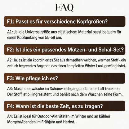 📦 Täglich 500+ Pakete versendet – der Wahnsinn! Winterplüsch Verdicktes Schal und Mütze Warmes Set