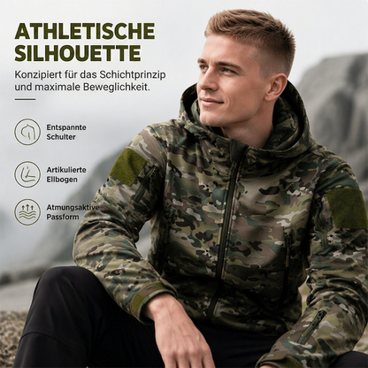 📢📢50%Rabatt!!!🎉✨Outdoor-Camouflage-Kapuzenjacke für Herren – Lässiger Camo-Look, bequemer Sitz & vielseitig kombinierbar