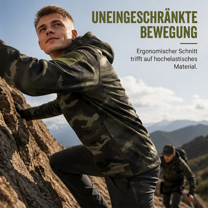 📢📢50%Rabatt!!!🎉✨Outdoor-Camouflage-Kapuzenjacke für Herren – Lässiger Camo-Look, bequemer Sitz & vielseitig kombinierbar