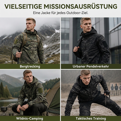 📢📢50%Rabatt!!!🎉✨Outdoor-Camouflage-Kapuzenjacke für Herren – Lässiger Camo-Look, bequemer Sitz & vielseitig kombinierbar