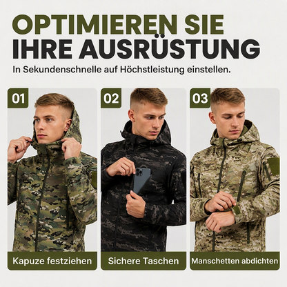 📢📢50%Rabatt!!!🎉✨Outdoor-Camouflage-Kapuzenjacke für Herren – Lässiger Camo-Look, bequemer Sitz & vielseitig kombinierbar