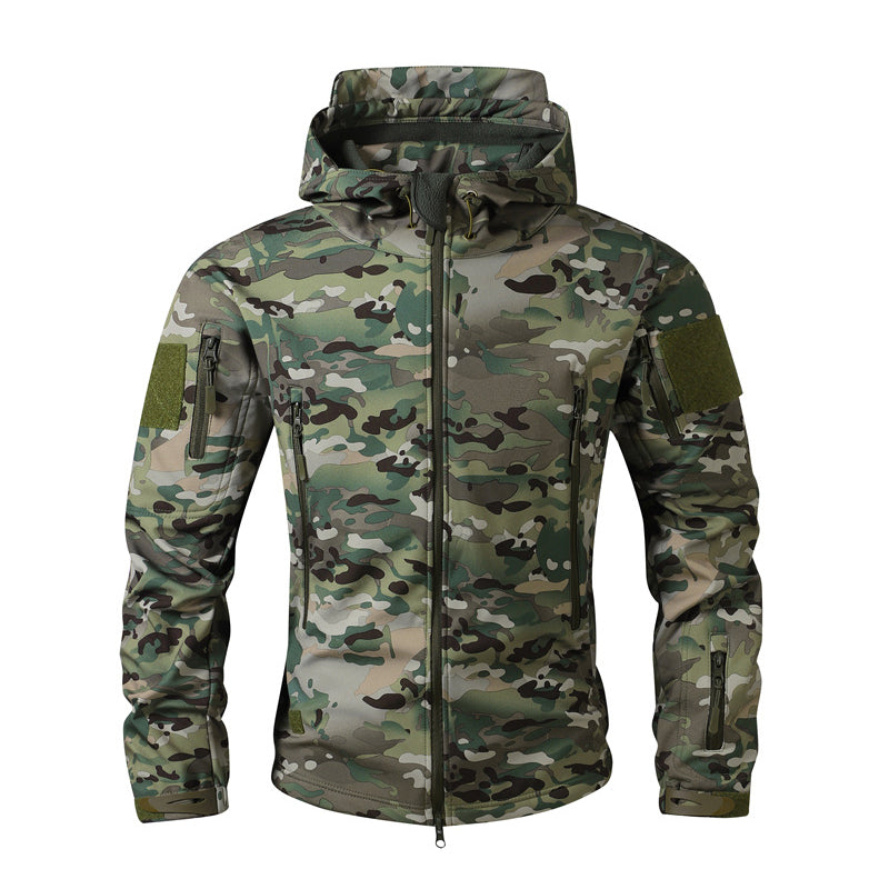 📢📢50%Rabatt!!!🎉✨Outdoor-Camouflage-Kapuzenjacke für Herren – Lässiger Camo-Look, bequemer Sitz & vielseitig kombinierbar